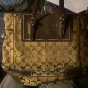 Authentic-lightly used coach pocketbook